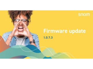 Snom выпустила обновление прошивки 1.0.7.3 для DECT-систем M110 SC