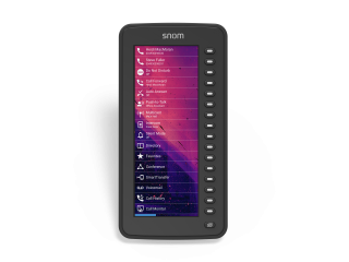 Snom D7C - новейший модуль расширения для телефонов Snom D785, D765, D735 и D717 с цветным дисплеем